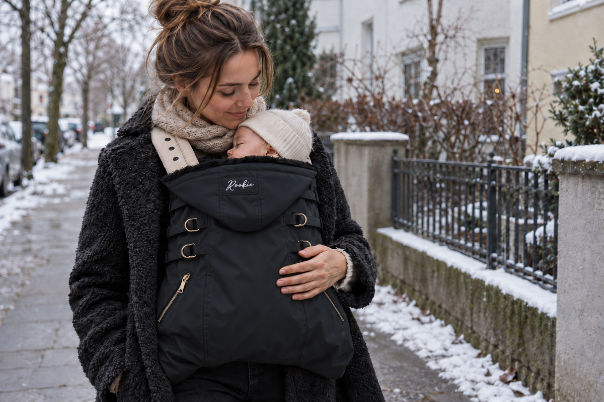 Baby im Winter tragen: So bleibt dein Baby warm und geschützt
